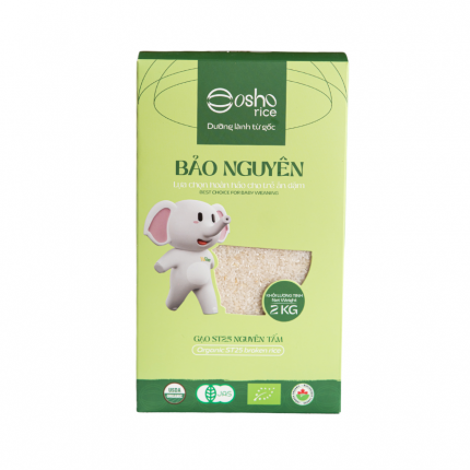Bảo Nguyên - Gạo ST25 Nguyên Tấm Hữu Cơ 2kg