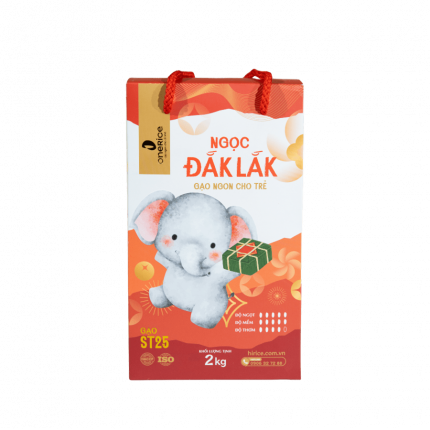 Gạo Ngọc Đắk Lắk Hộp 2kg